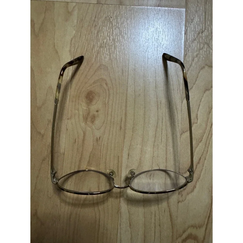 TORY BURCH Brown Gold Havana Eyeglass Frames TY 1071 3316